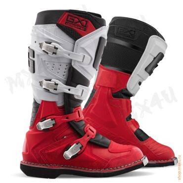 Мотоботы GX 1 Goodyear - Красный белый - миниатюра 4