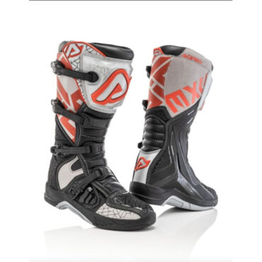 Acerbis Мотоботы кроссовые X Team Black Grey - миниатюра 1