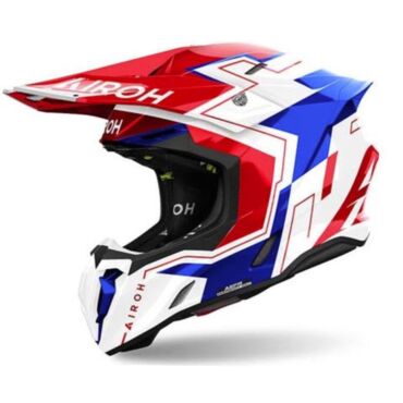 Airoh Шлем Twist 3 Dizzy Blue Red Gloss - миниатюра 1