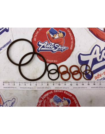 ADVS Дополнительный комплект уплотнений O Ring 2T 250 300 KTM HQV GAS 17 23 // RDS K EXC 250 1721 N4