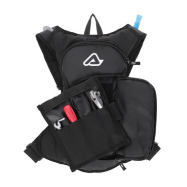 Рюкзак гидропак ACERBIS BACKPACK ACQUA LOGO 5L, BLACK WHITE (Acerbis 0026160.315) - миниатюра 6