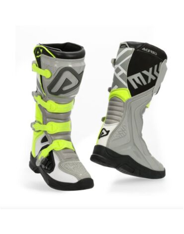 Acerbis Мотоботы кроссовые X Team Grey Yellow