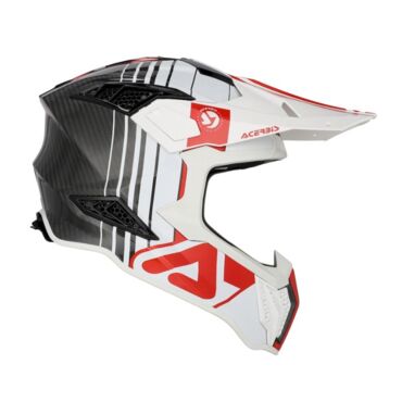 Acerbis Шлем Airstrike C 22 06 White Red - миниатюра 1