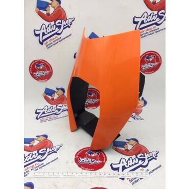 KTM HEAD LIGHT MASK ORANGE маска фары ( цвет оранж ) 690 SMC 08 17 / ENDURO R 09 18 ( 7650800100004 ) - миниатюра 2