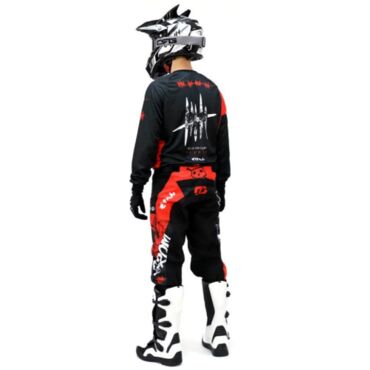 Grom Штаны кроссовые MX Religion red - миниатюра 1