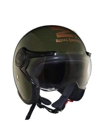 Шлем Royal Enfield OP MLG (SV) GL GREEN JET XL 62