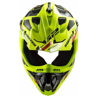 LS2 Мотошлем MX700 Subverter Evo Stomp Желто черный - миниатюра 2