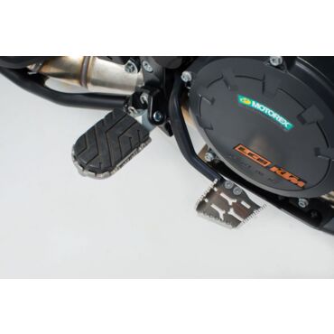 SW MOTECH расширитель педали заднего тормоза КТМ Silver. KTM Adventure 990 1050 1090 1190 1290 SMR. (4052572023990) - миниатюра 1