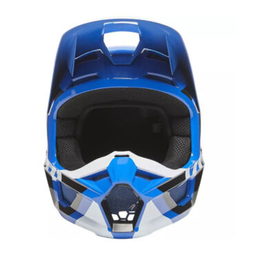 Fox Мотошлем подростковый V1 Lux Blue - миниатюра 1