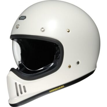 SHOEI Мотошлем EX ZERO PLAIN белый - миниатюра 1