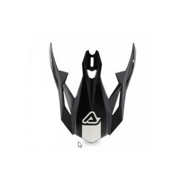 Козырек Acerbis для шлема X TRACK White Black2 - миниатюра 1
