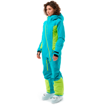 Dragonfly Комбинезон Gravity 2.0 Woman Dark Green - Lime 2025 - миниатюра 3