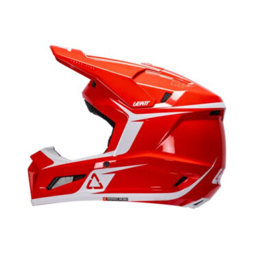 Leatt Шлем кроссовый 3.5 V26 Red + очки Vizion 3.5 - миниатюра 4