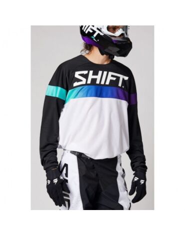 Мотоджерси Shift White Label Ultra Jersey (White Ultraviolet, L, 2021)