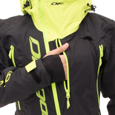 Dragonfly Комбинезон Gravity Premium Man Black - Yellow Green 2023 - миниатюра 5