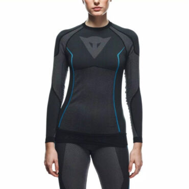 Dainese Термокофта Dry LS Lady black blue - миниатюра 1