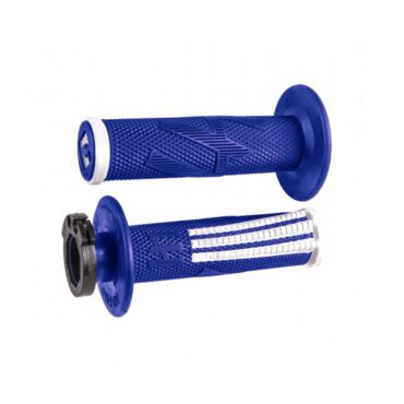 Грипсы ODI EMIG Blue White, H36EPUW - миниатюра 1