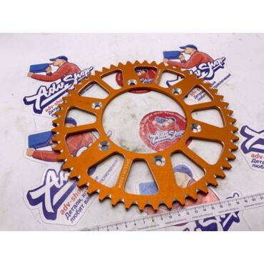 Scar звезда ведомая оранжевая KTM 125 530 SX SXF EXC EXCF - 52 зуба - Orange ( JTA 897 52 ) // SRS530 52OR - миниатюра 3