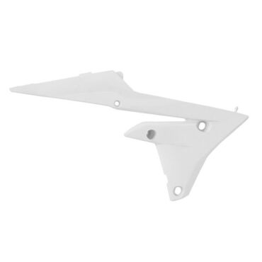 Боковины радиатора нижние белые Yamaha YZF250 14 18 # YZF450 14 17 # WRF250 15 19 # WRF450 16 18  - миниатюра 1