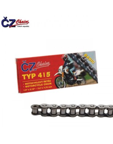 Цепь для мотоцикла CZ Chains 415 HT Gold - 120