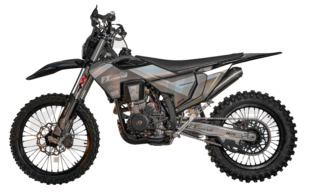 Мотоцикл эндуро кроссовый FXmoto H25 YBH 300 21 18 Black - фото 1
