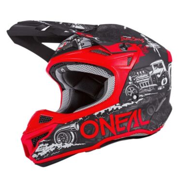 Oneal Шлем кроссовый 5Series HR Красный Черный - миниатюра 3