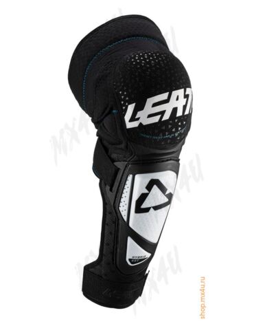 Наколенники 3DF Hybrid EXT Knee & Shin Guard White Black