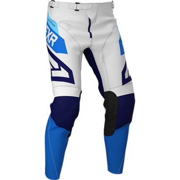 Штаны FXR PODIUM AIR MX, White Navy Blue - миниатюра 1