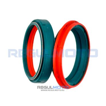 Сальник амортизатора 48x57,9x9 + пыльник 48x58,4x4,9 SKF DUAL 48W - миниатюра 1
