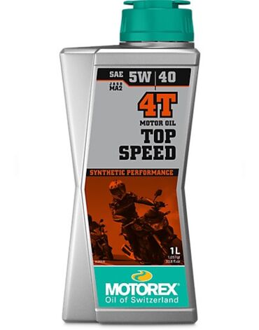 Масло моторное Motorex TOP Speed 4T 5W 40 - 1л.