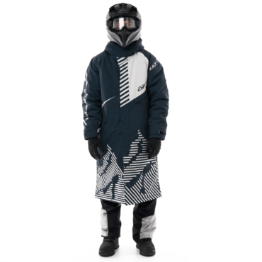 Dragonfly Плащ зимний Race Coat Man 2025 Black - White - миниатюра 5