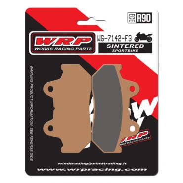 Тормозные колодки WRP WG 7142 F3 (LMP142 SR / FDB244 / FA069) - миниатюра 1