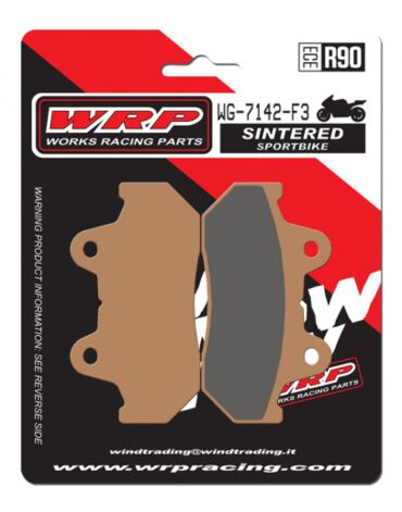 Тормозные колодки WRP WG 7142 F3 (LMP142 SR / FDB244 / FA069)