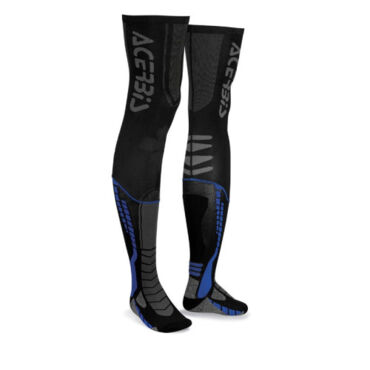 Acerbis Гольфы кроссовые X Leg Pro Black Blue - миниатюра 1