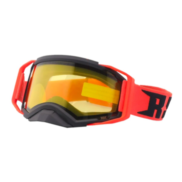 Очки зимние RSX Blizzard Winter, черный оранжевый; двойная желтая линза - миниатюра 1