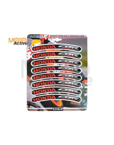 Наклейки набор на обода HONDA CBR (LG 006)