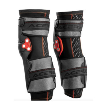 Acerbis Защита коленей X Strong Knee Black White - миниатюра 1
