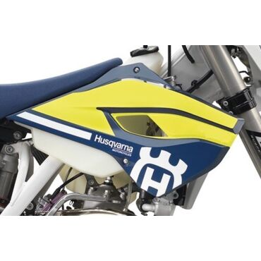 Боковины радиатора синие с графикой комплект Husqvarna TE FE 2016 - миниатюра 2