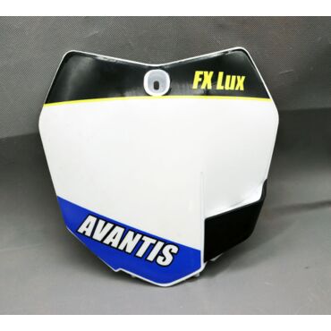 Щиток номерной Zuum Kayo K6 KTM Avantis FX LUX Racer SR X2 Cross X2 2013 2016 белый - миниатюра 1