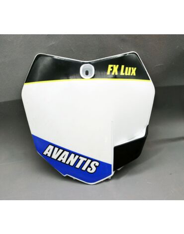 Щиток номерной Zuum Kayo K6 KTM Avantis FX LUX Racer SR X2 Cross X2 2013 2016 белый
