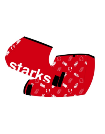 Starks муфта на руль Warm Cross Красный Черный