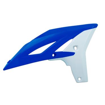 Боковины радиатора Yamaha YZF250 10 13 # WRF450 12 15 сине белые - миниатюра 1