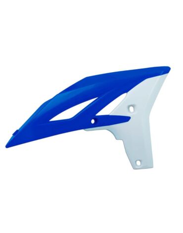Боковины радиатора Yamaha YZF250 10 13 # WRF450 12 15 сине белые