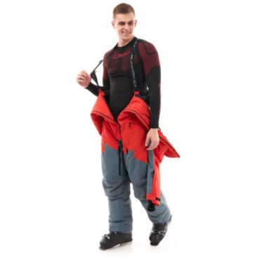 Dragonfly Комбинезон Gravity 2.0 Man Red - Grey 2025 - миниатюра 5