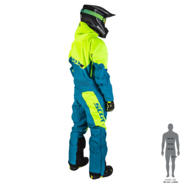 Scott Комбинезон Back X Dryo lake blue safety yellow - миниатюра 1