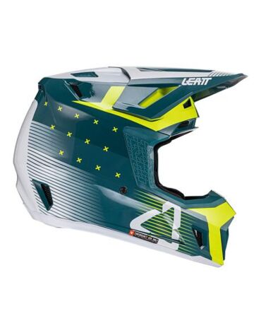 Шлем кроссовый Leatt Moto 7.5 Helmet Kit, Acid Fuel V24