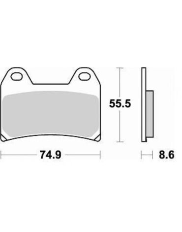 Колодки 784SM1, Braking