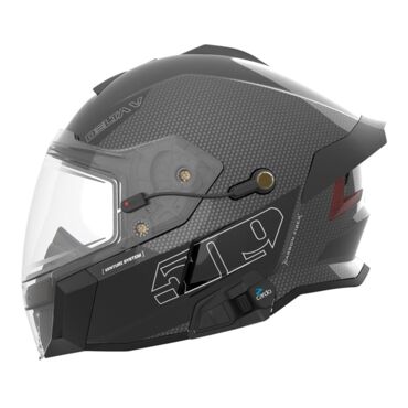 509 Шлем Delta V Carbon Commander с подогревом Legacy - Matte Finish - миниатюра 1
