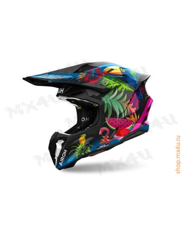 Внедорожный шлем Twist 3 Amazonia - Черный