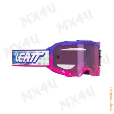 Маска кросс Velocity 4.5 Purple Clear 83 VLT - миниатюра 1